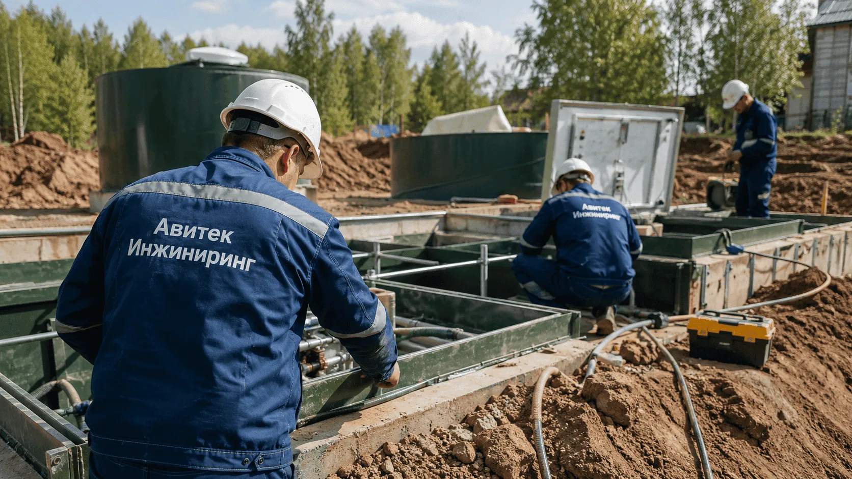 Проектирование локальных очистных сооружений ливневых и бытовых стоков