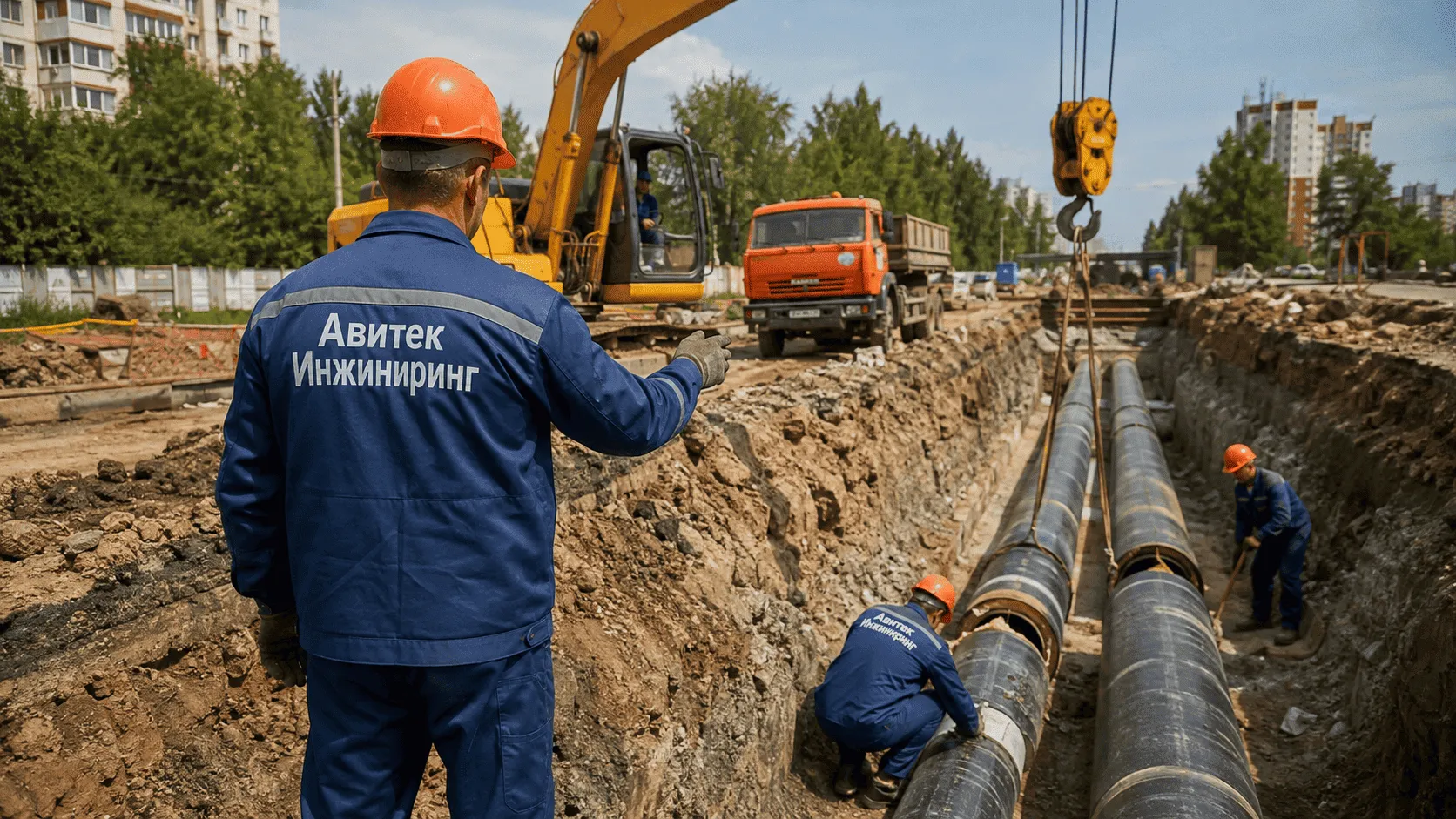 Теплотрасса в лотках: технология подземной прокладки в каналах