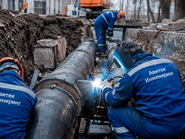 Реконструкция и капитальный ремонт наружных инженерных сетей