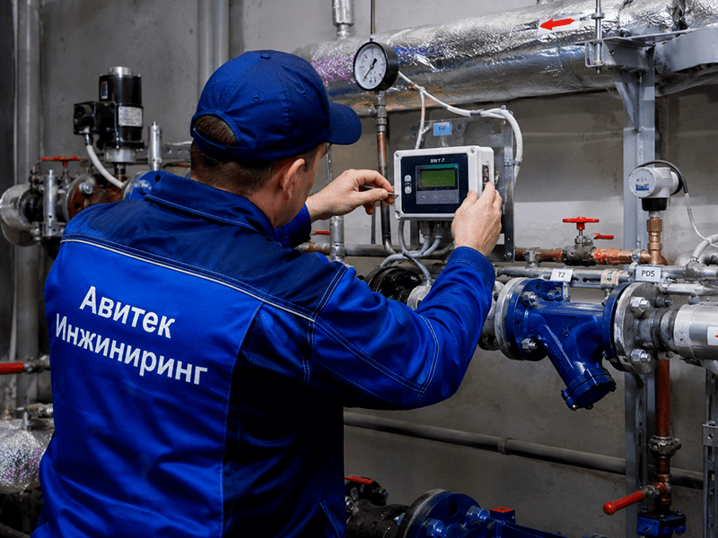 Установка узлов учёта тепловой энергии