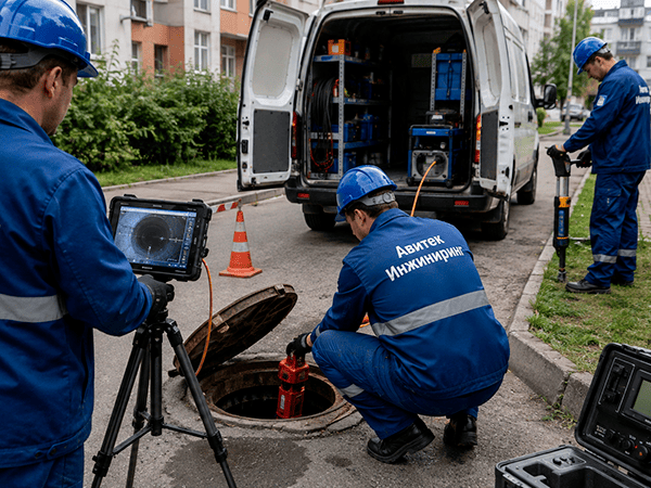 Сервисное обслуживание систем водоотведения